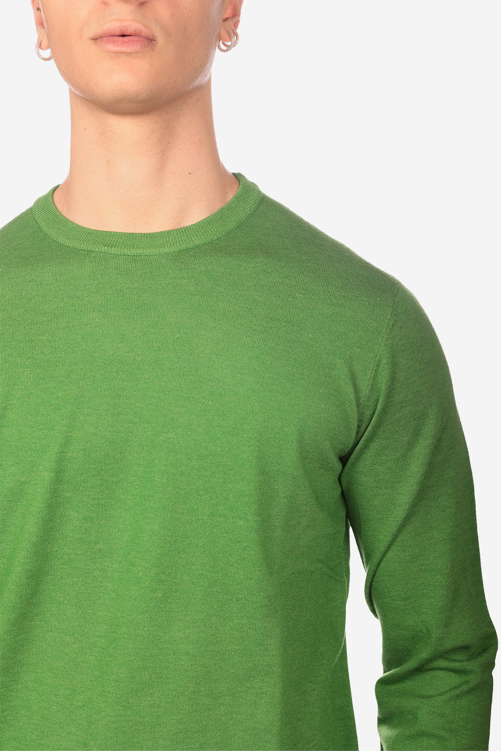 Maglia girocollo in viscosa