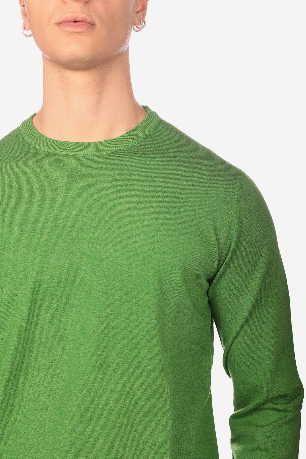 Maglia girocollo in viscosa