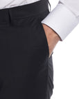 CLASSIC DRESS TROUSERS SOLID COLOR MK01 MUD