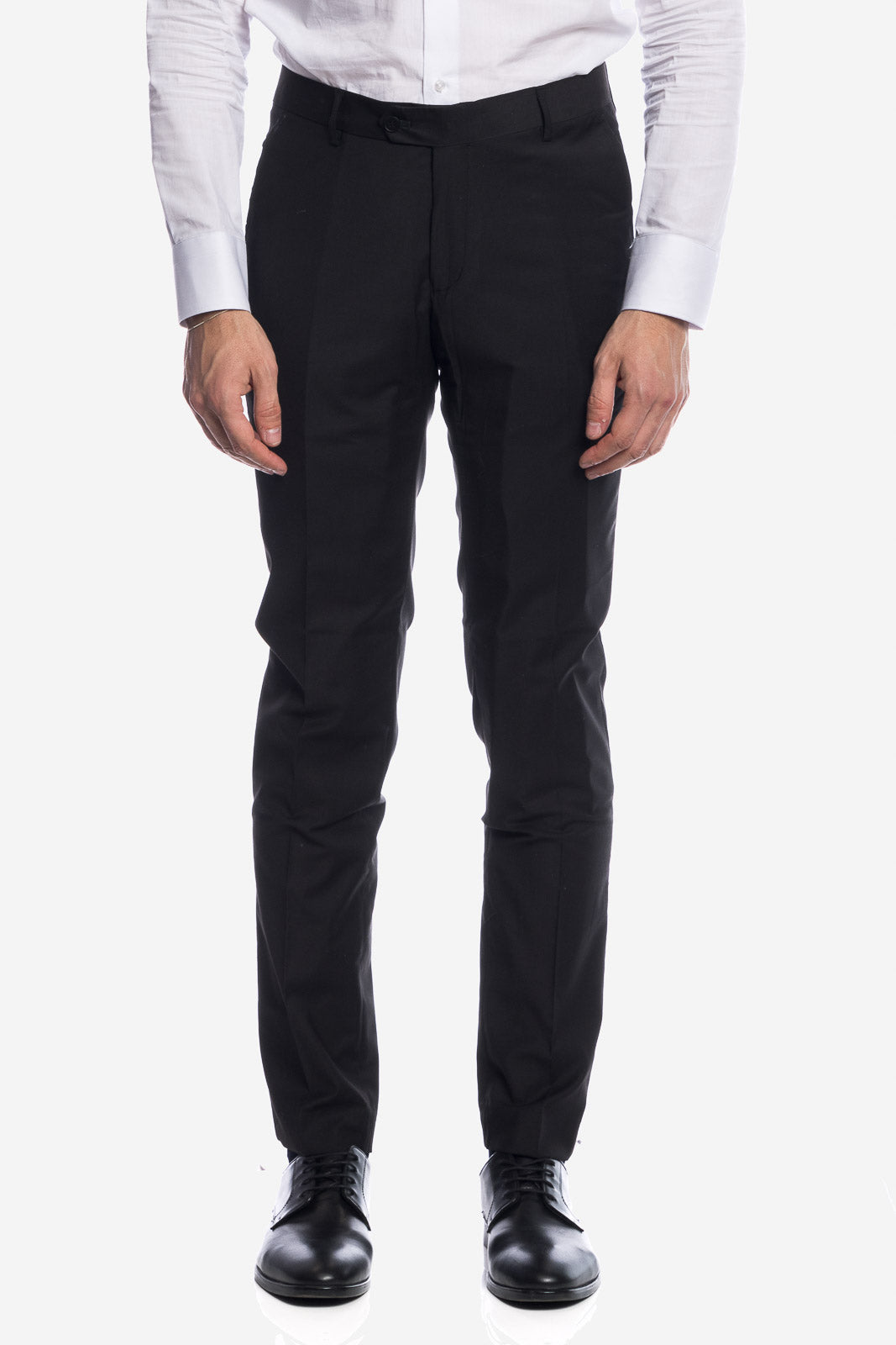 CLASSIC DRESS TROUSERS SOLID COLOR MK01 MUD