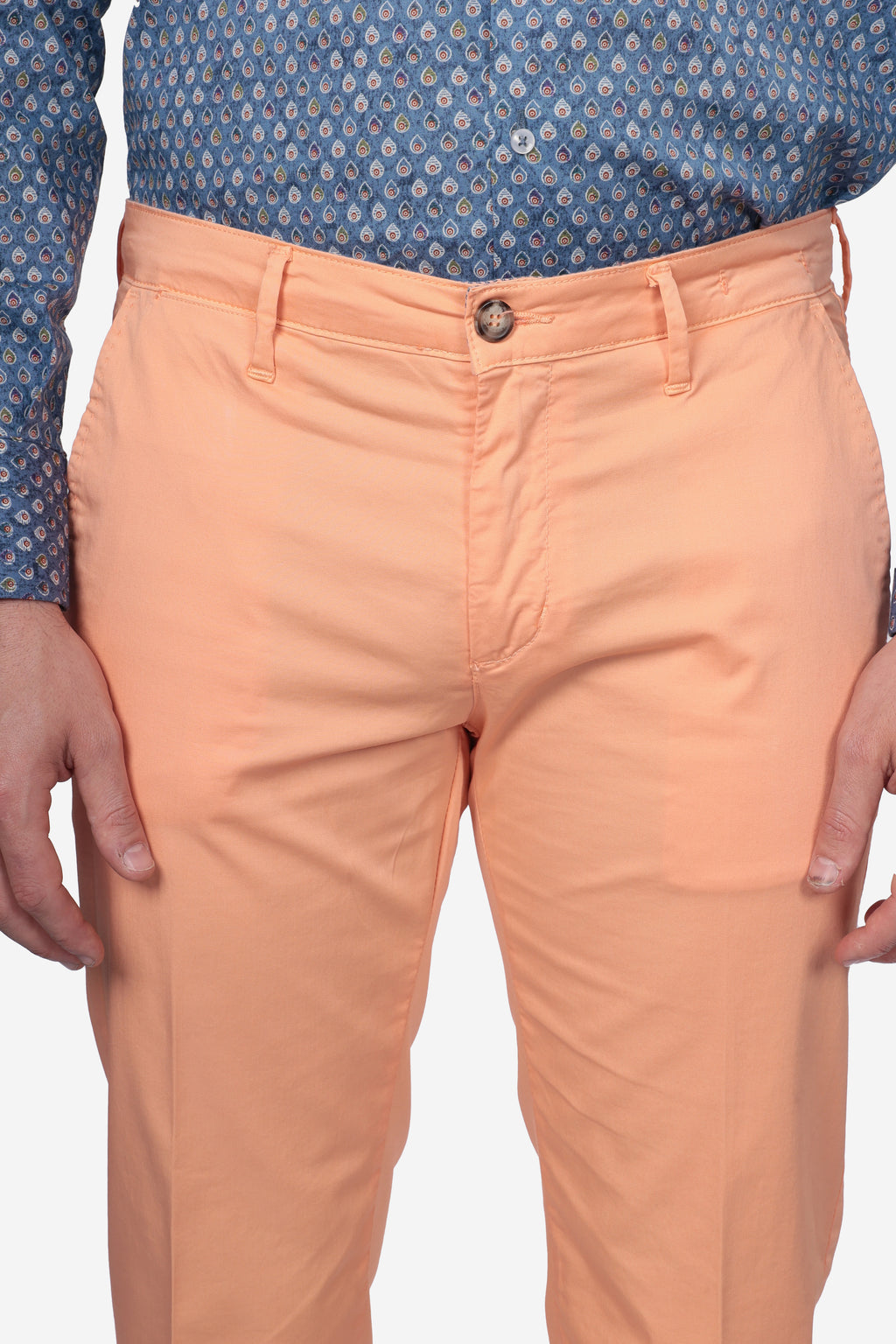PANTALONE IN RASO DI COTONE