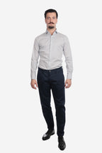 Camicia facile stiro a fantasia petali