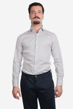 Camicia facile stiro a fantasia petali