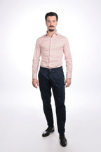 Camicia facile stiro a fantasia petali