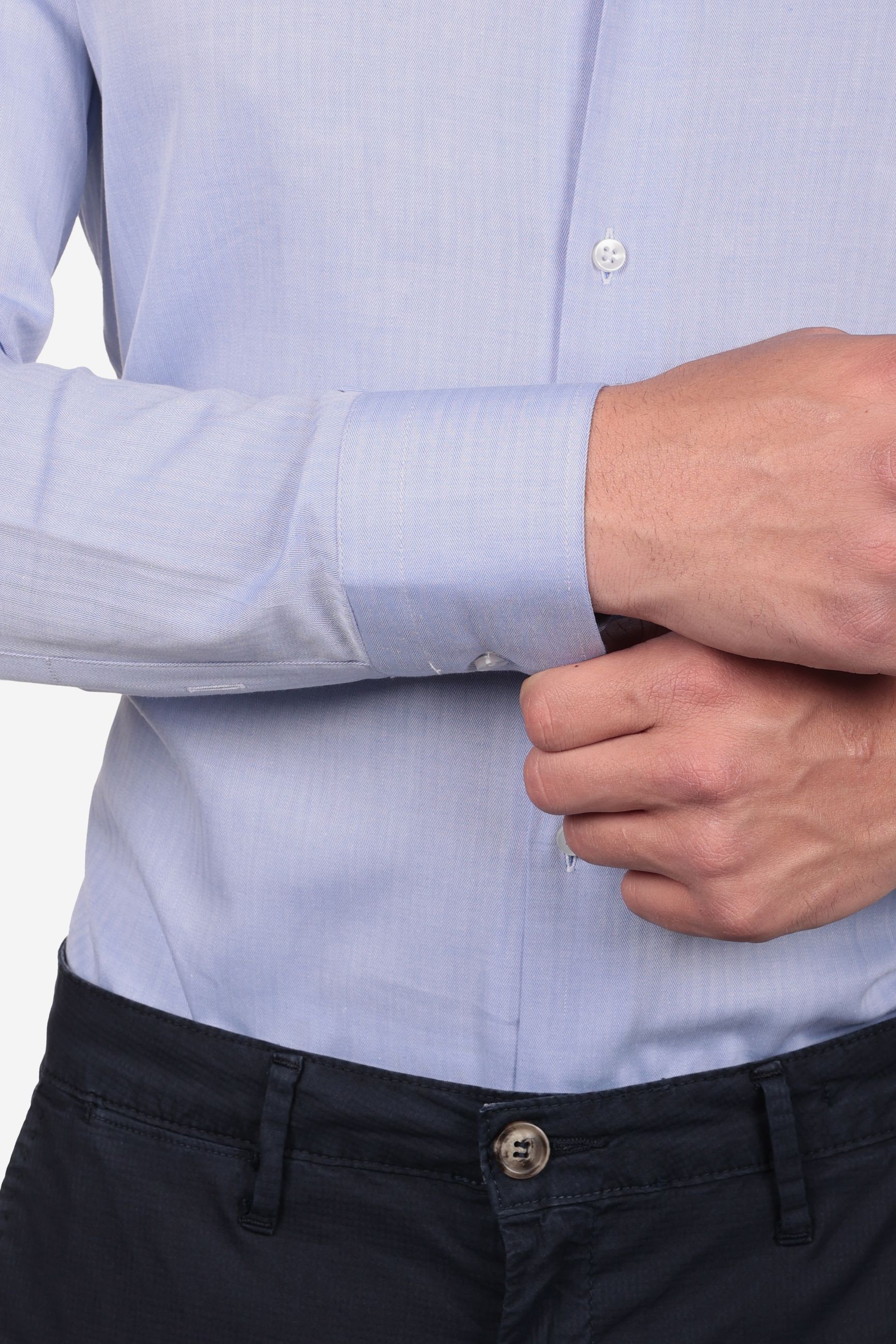 Camicia spiga 100% cotone