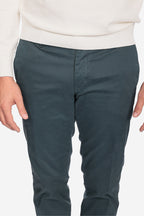 Pantalone in raso di cotone caldo
