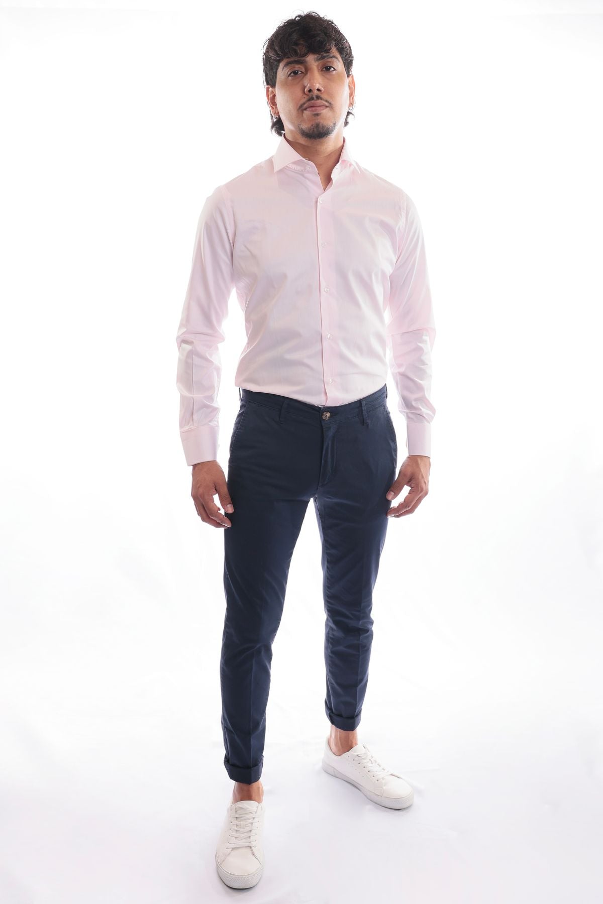 Camicia twill 100% cotone