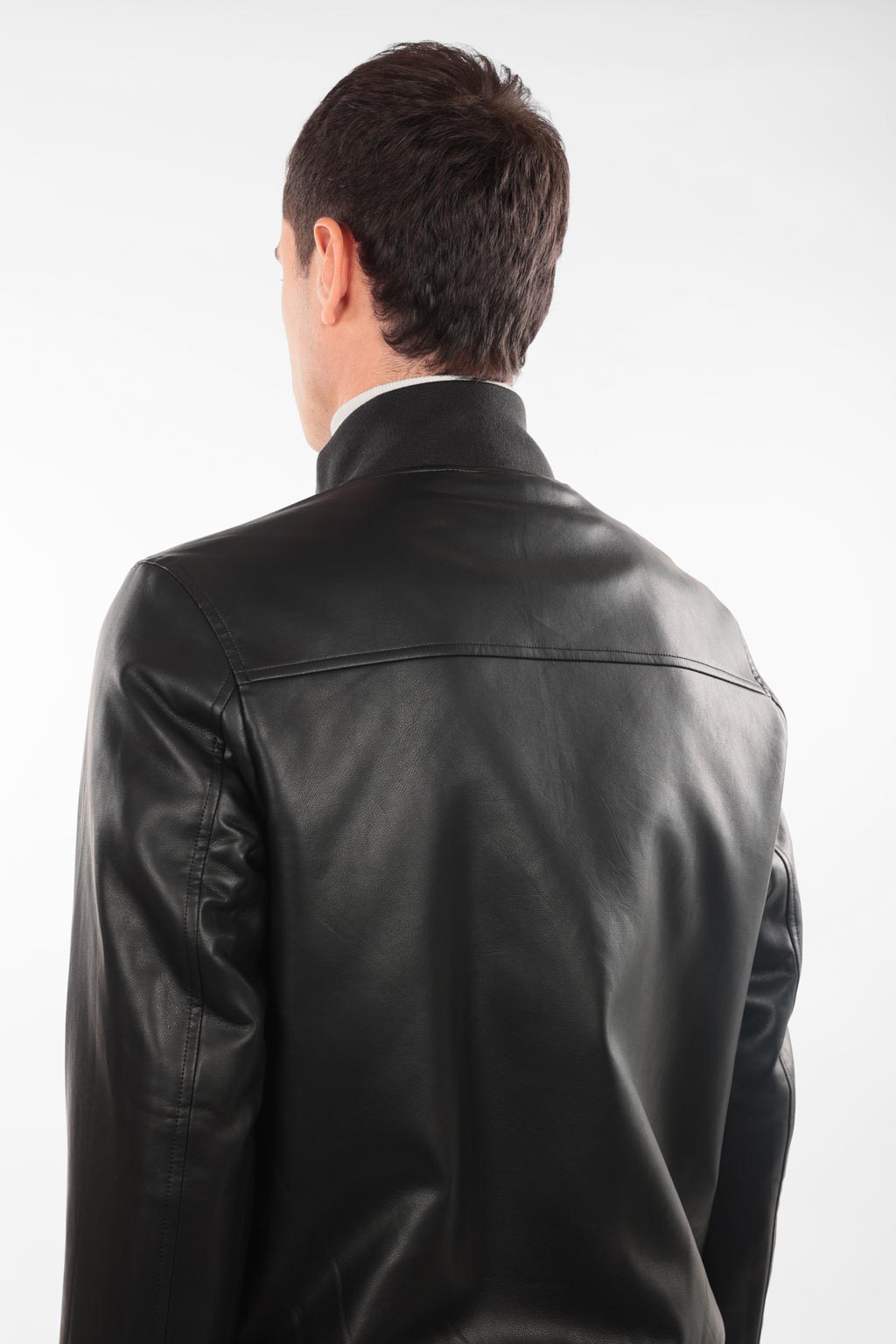 Giubbotto in ecopelle