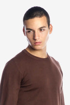 Maglia girocollo in viscosa