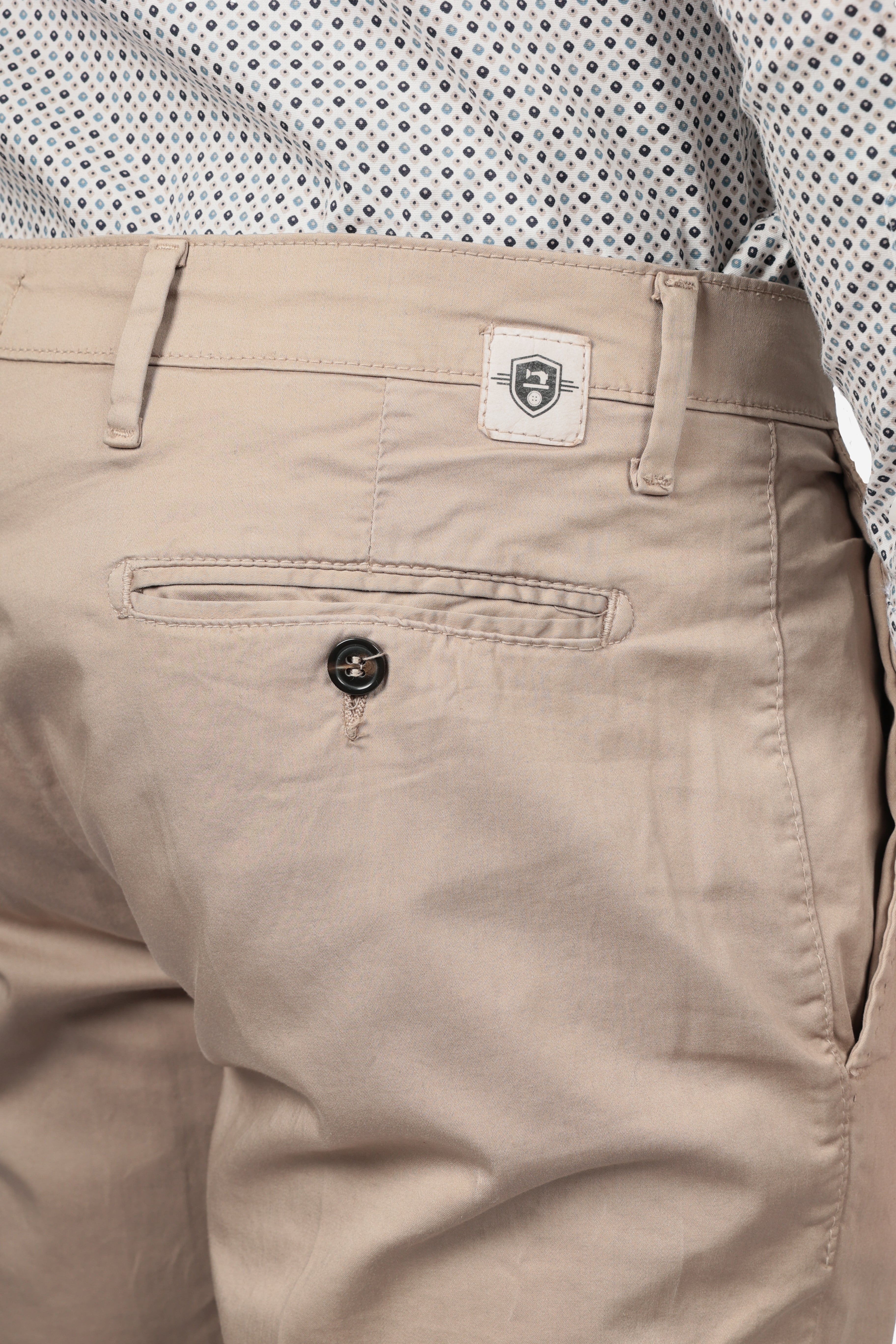PANTALONE IN RASO DI COTONE