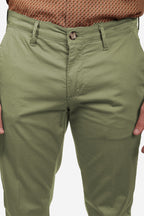 PANTALONE IN RASO DI COTONE