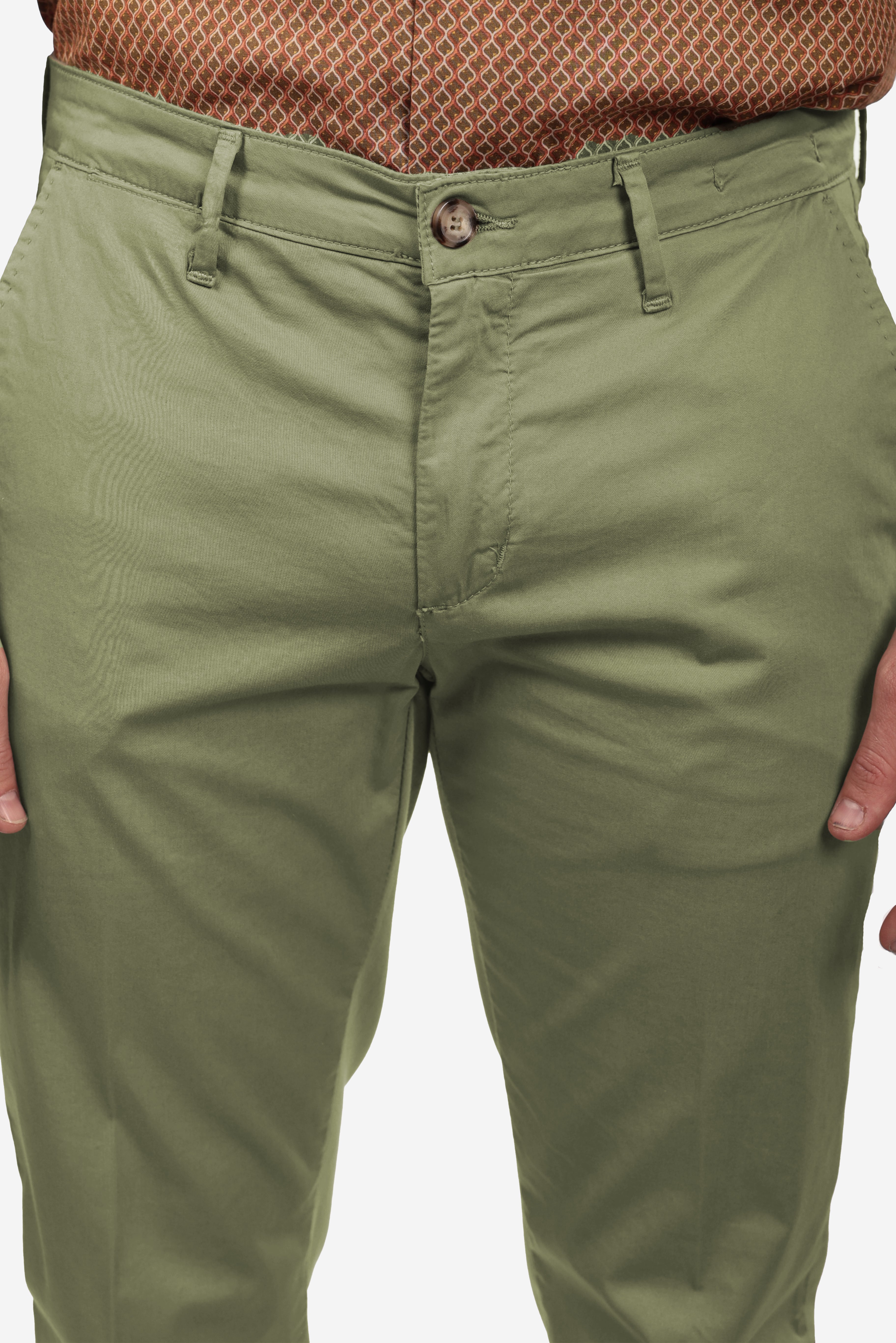 PANTALONE IN RASO DI COTONE