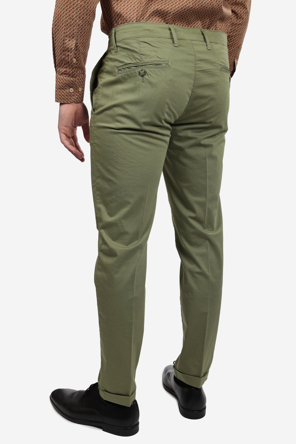 PANTALONE IN RASO DI COTONE