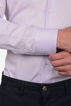 Camicia 100% cotone tinta unita