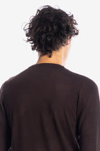 Maglia girocollo in viscosa