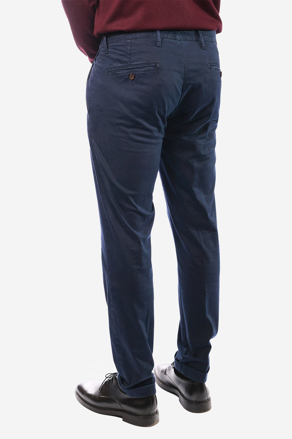 Pantalone in raso di cotone caldo