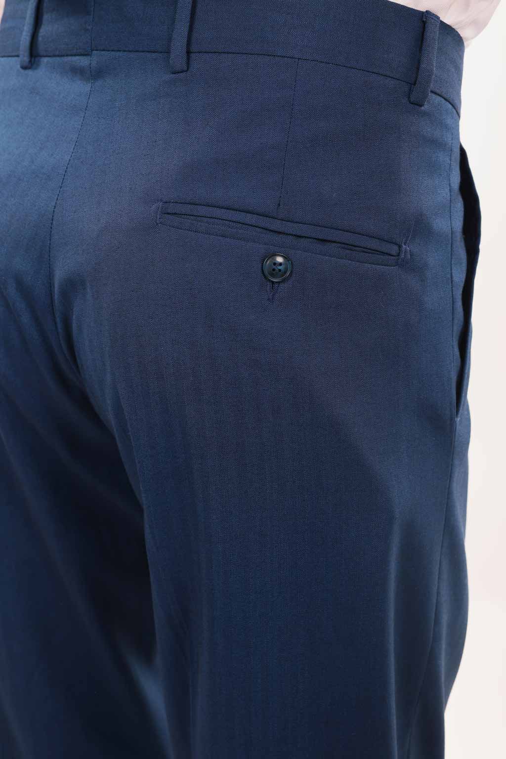 Pantalone spigato classico da abito