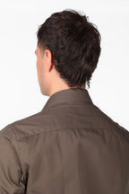 Camicia 100% cotone tinta unita
