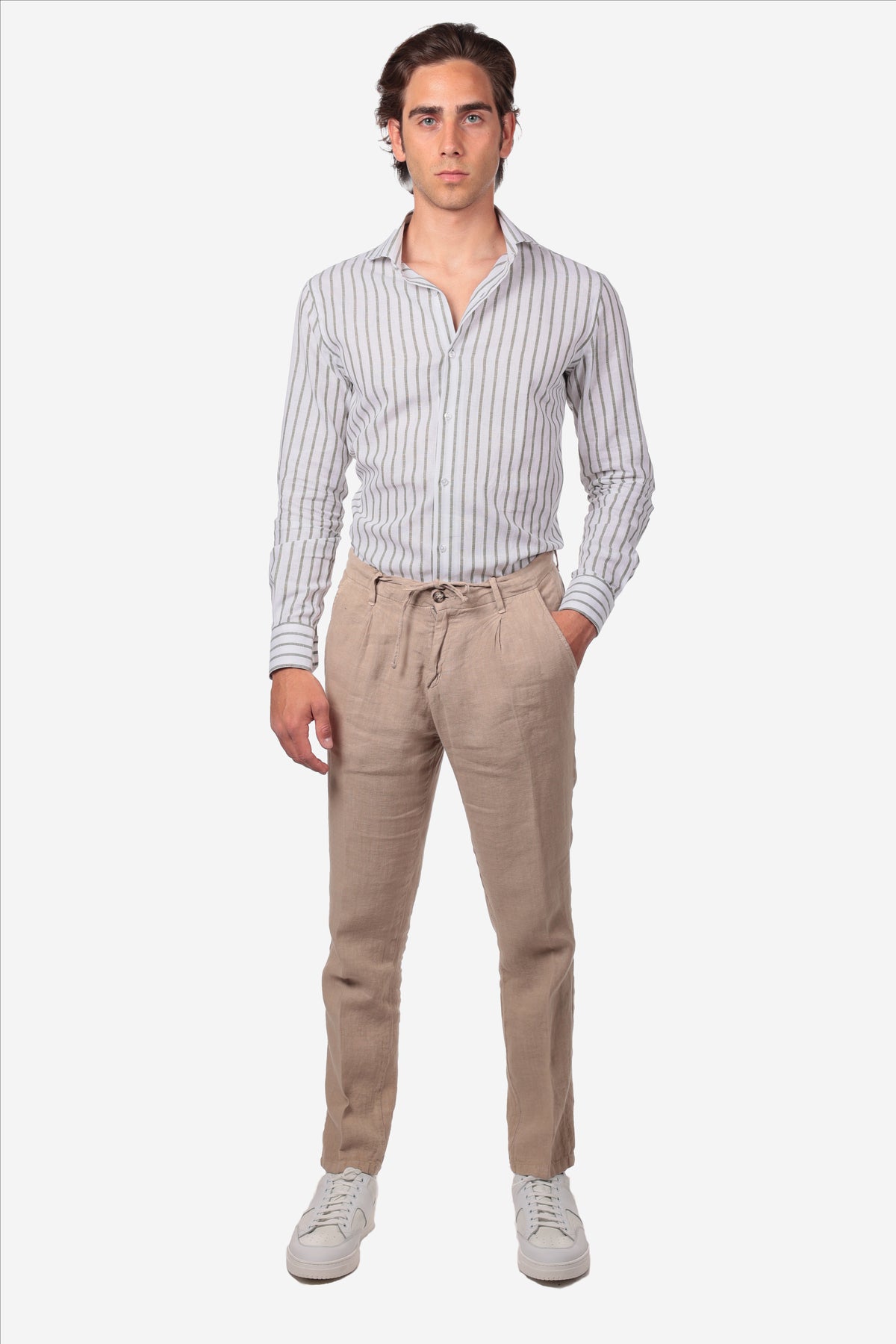 Pantalaccio Uomo in 100% Puro Lino