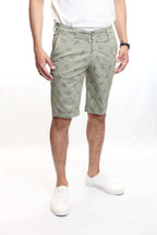 Bermuda Uomo in Cotone Made in Italy con Stampa Vespa Special