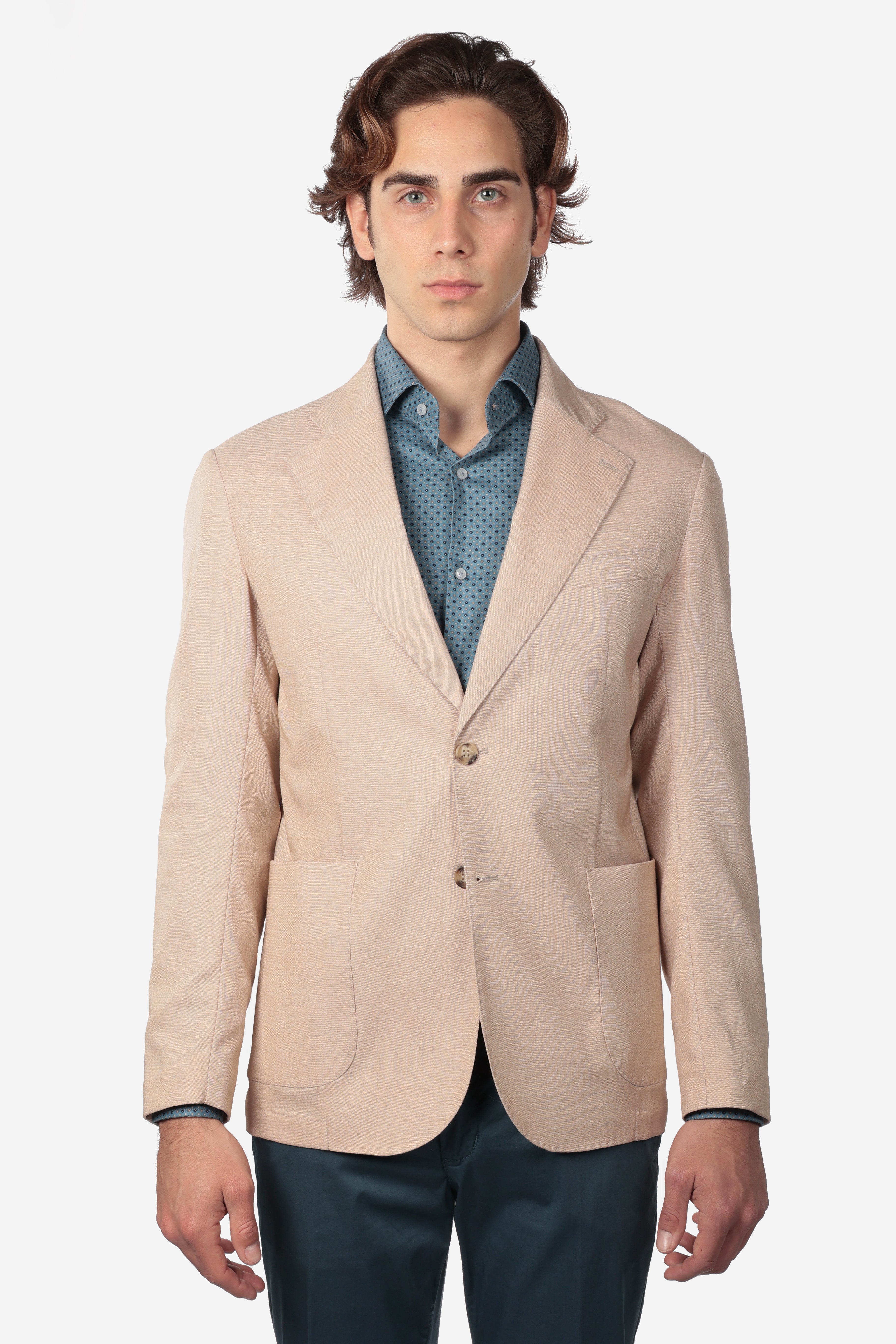 Giacca monopetto tex