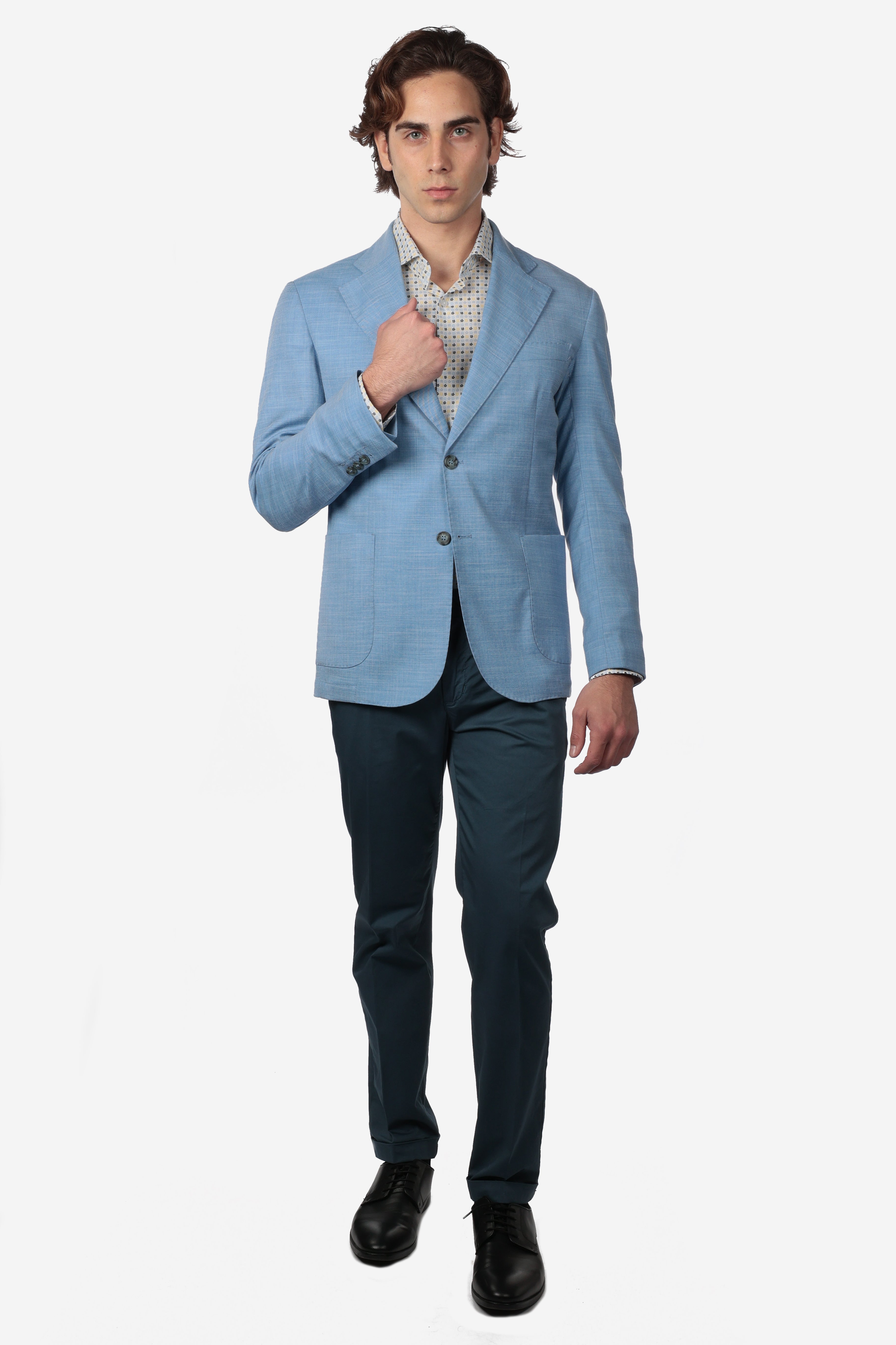 Giacca monopetto tex