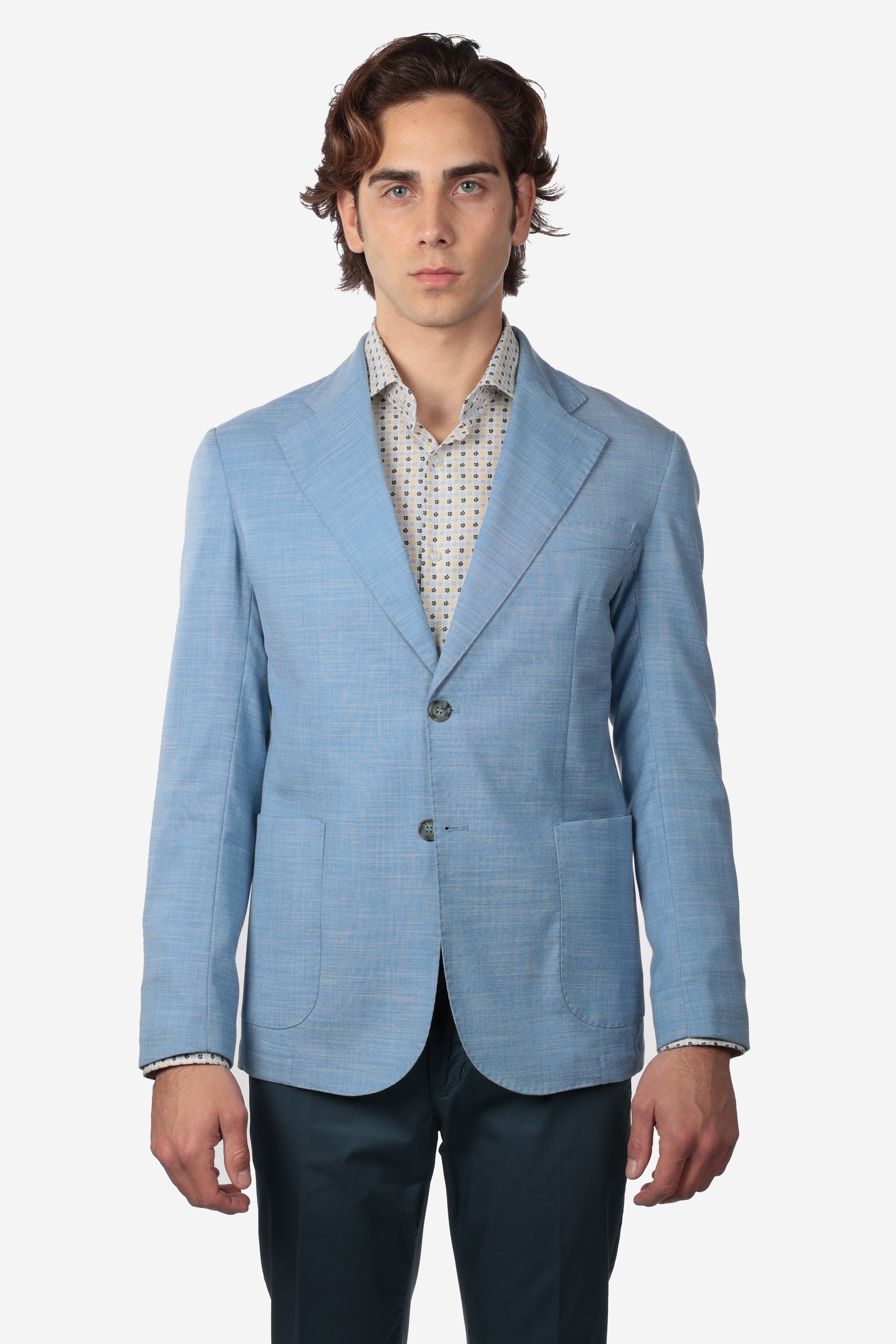Giacca monopetto tex