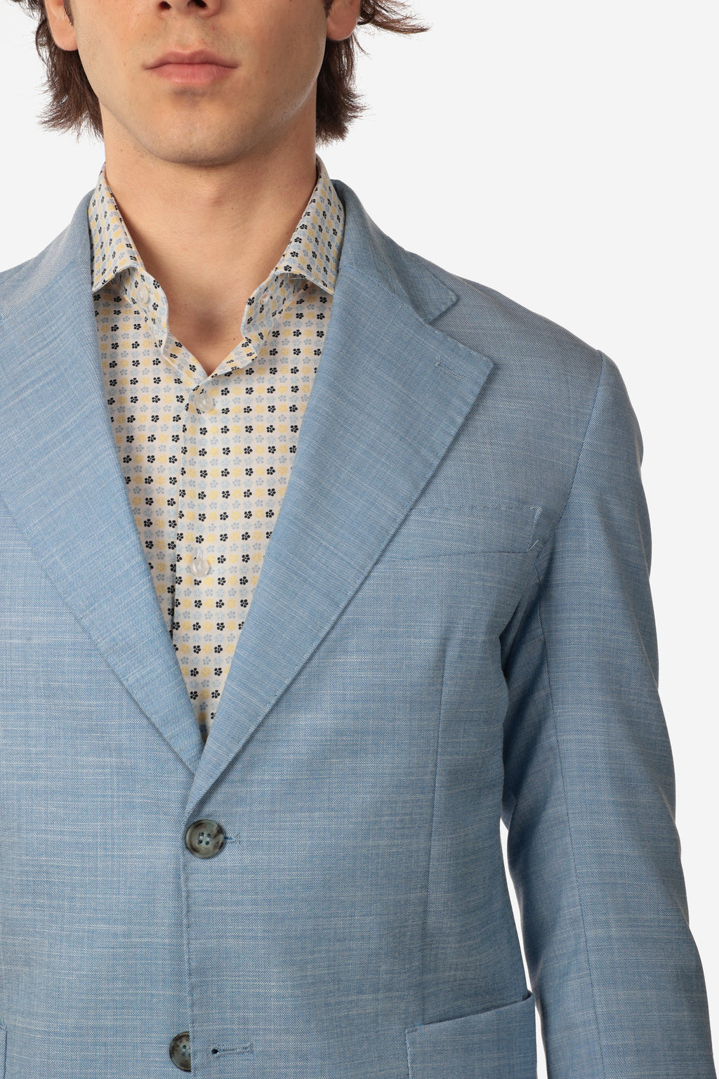 Giacca monopetto tex