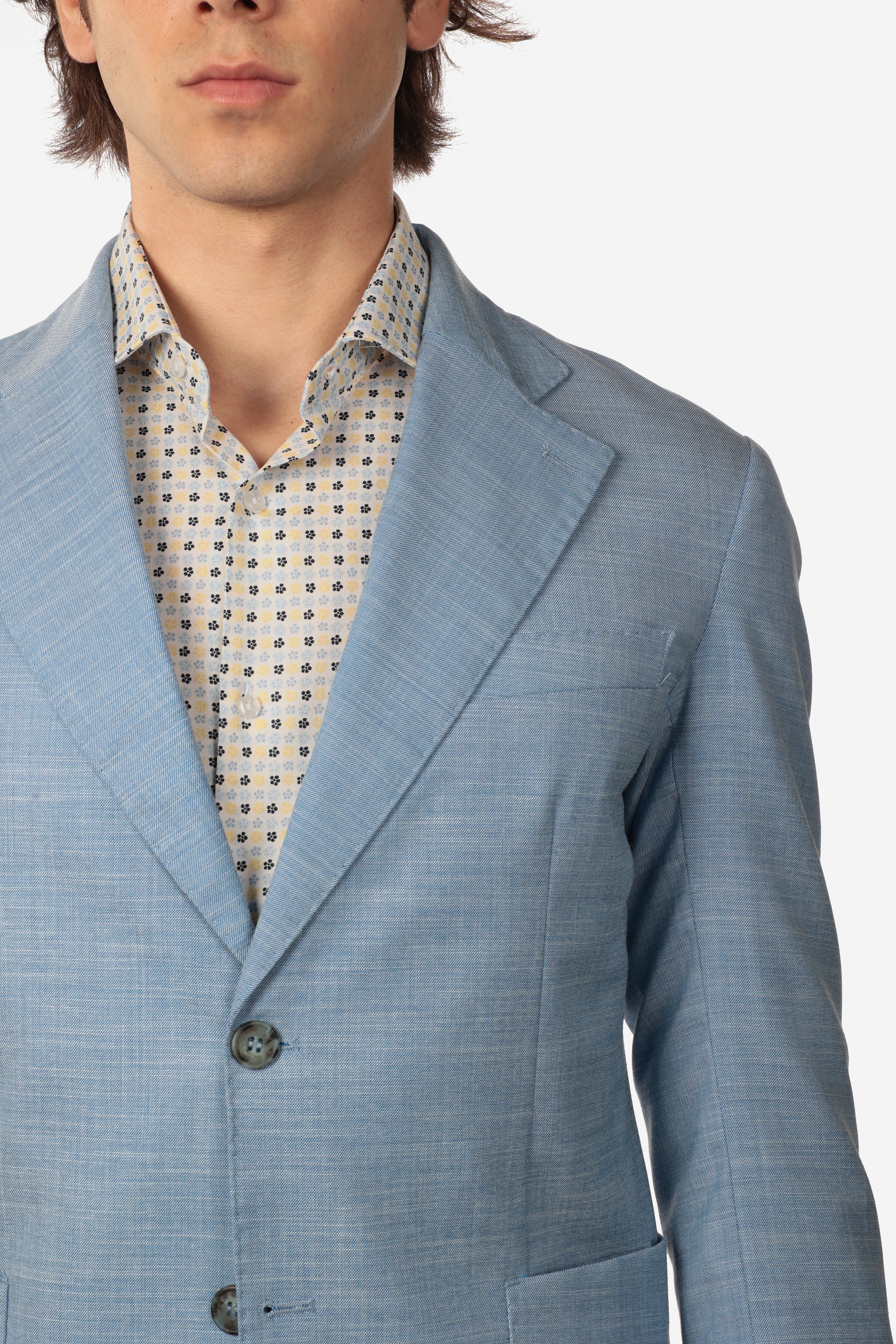 Giacca monopetto tex