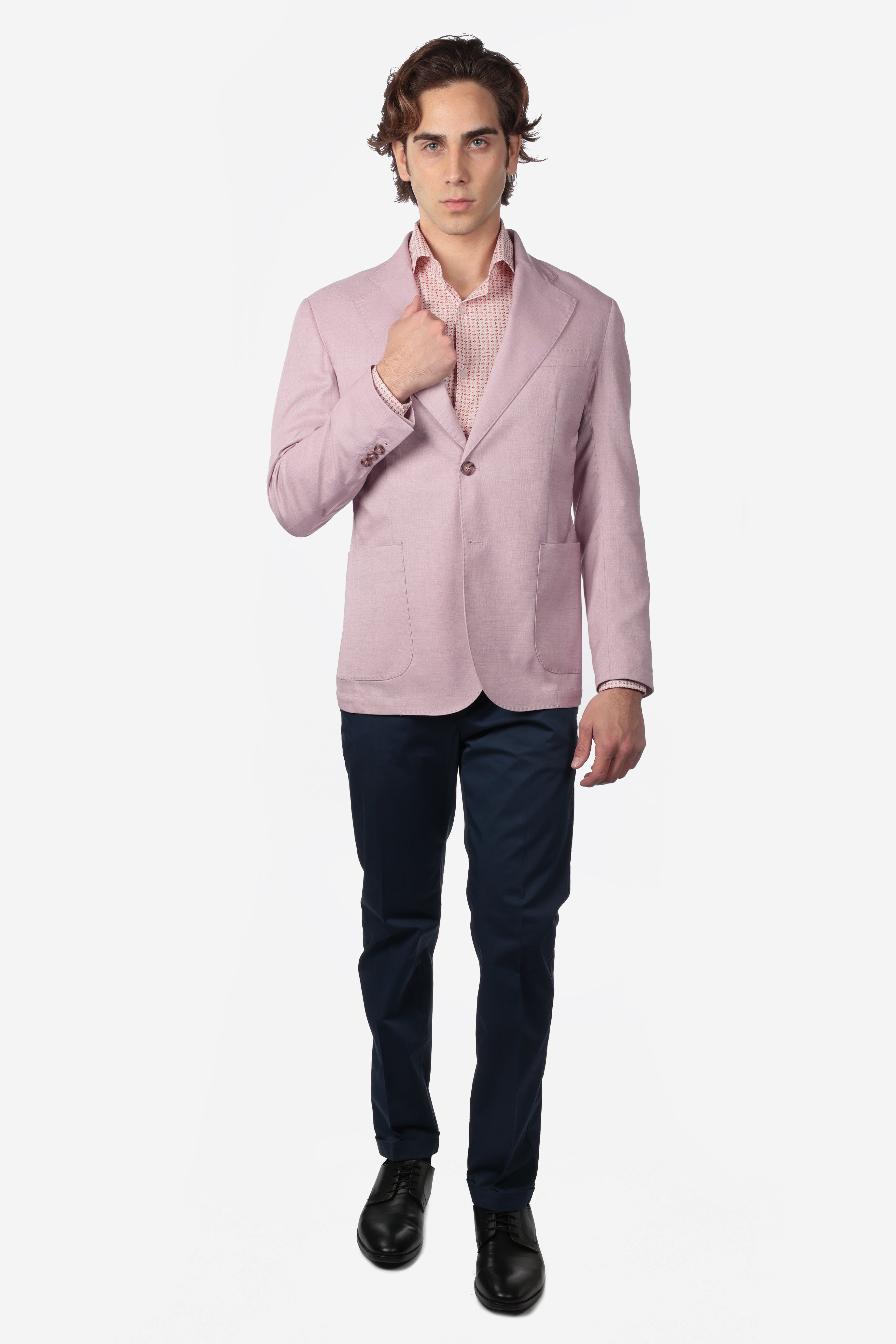 Giacca monopetto tex