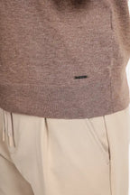 Maglia girocollo in viscosa