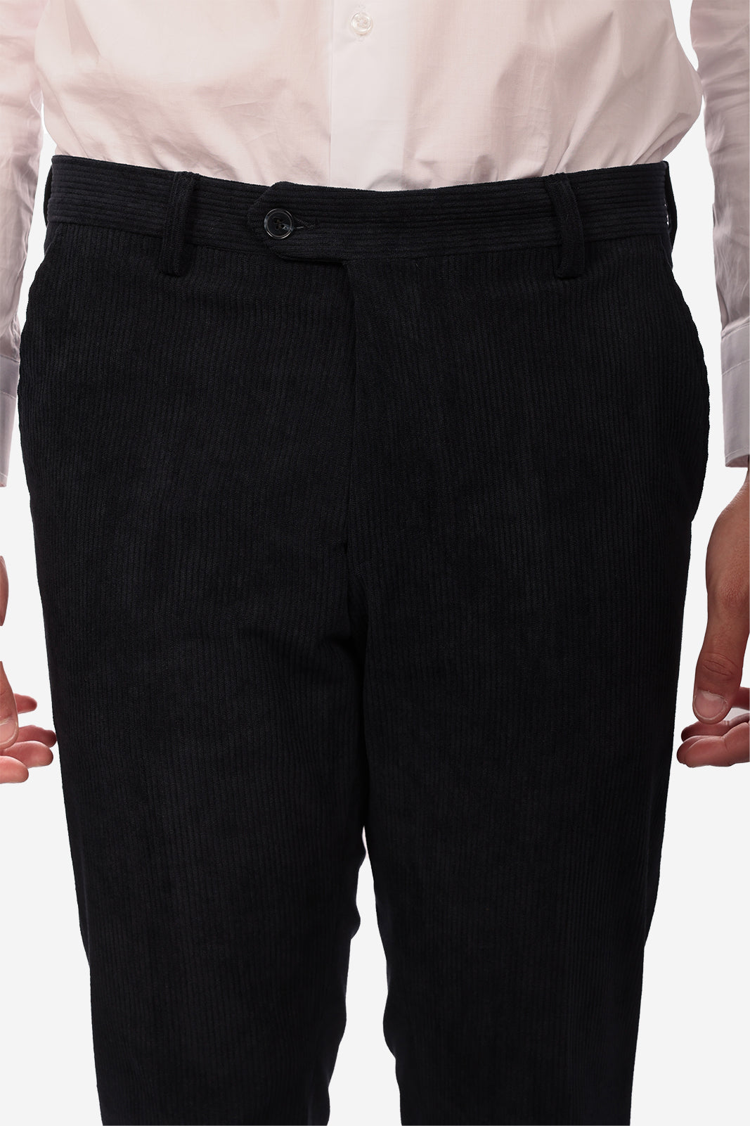 Pantalone classico a costine g13