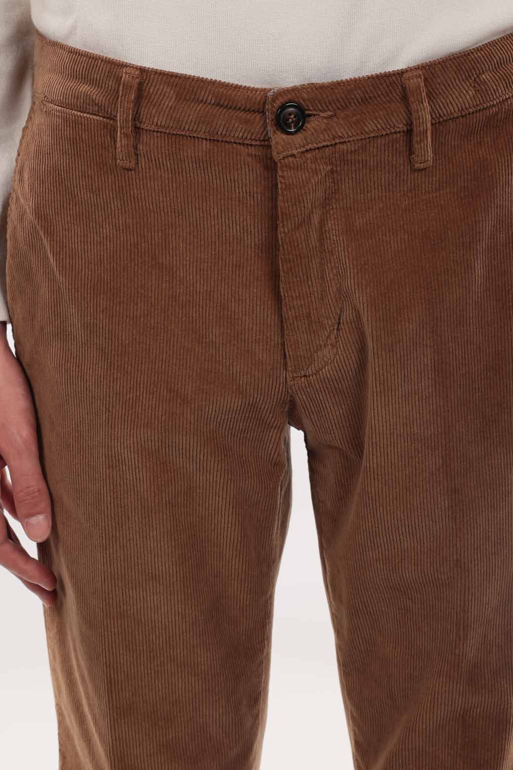 Pantalone in caldo cotone velluto