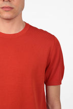 Maglia girocollo tinta unita