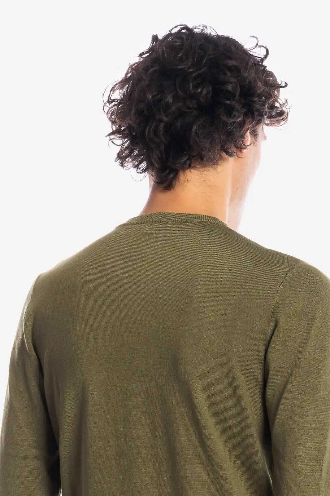 Maglia girocollo in viscosa