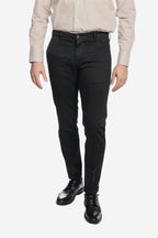 Pantalone in raso in cotone caldo