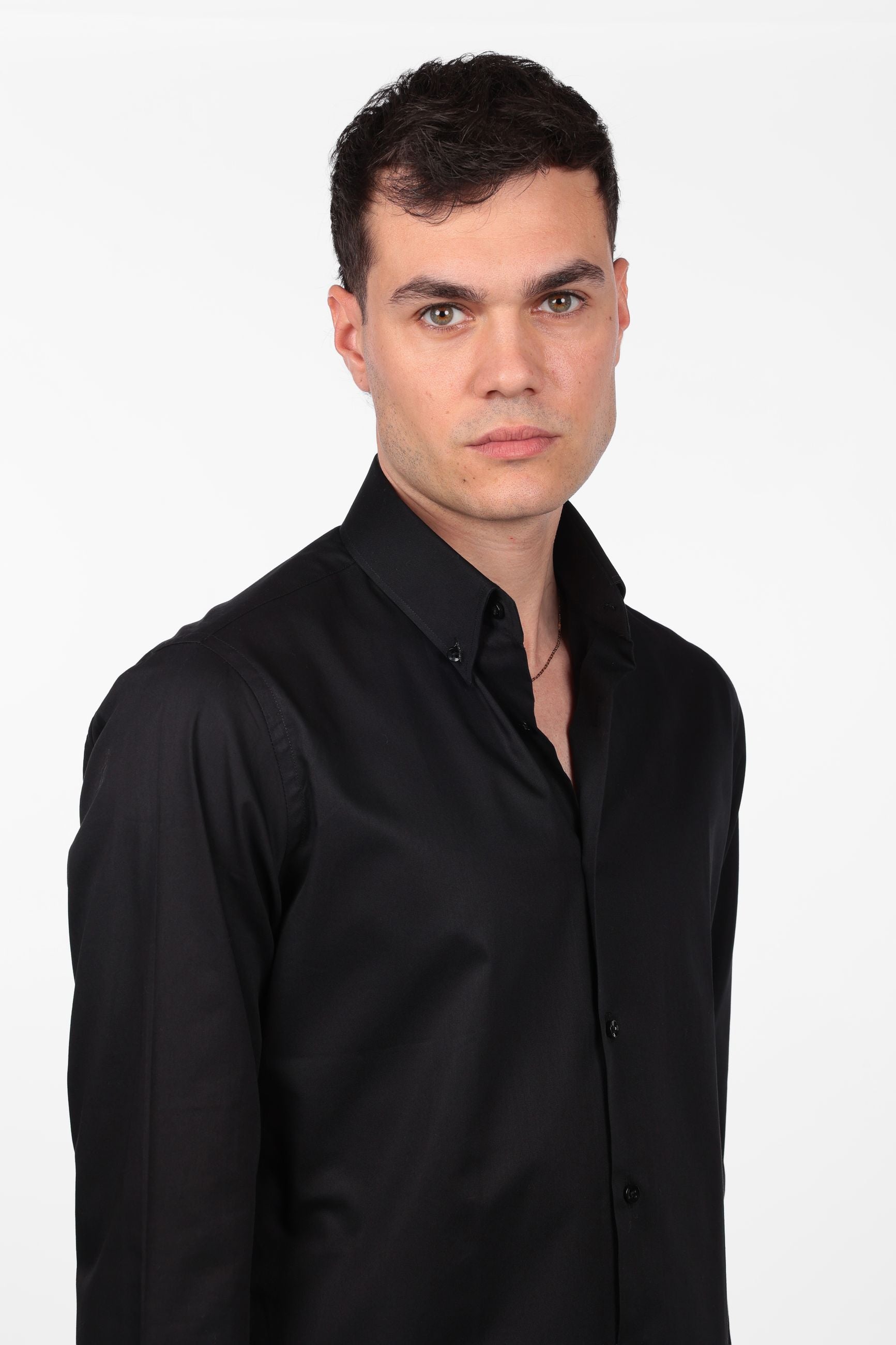 Camicia 100% cotone botton down twill