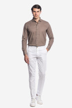 Camicia 100% lino in tinta unita di Sorrento