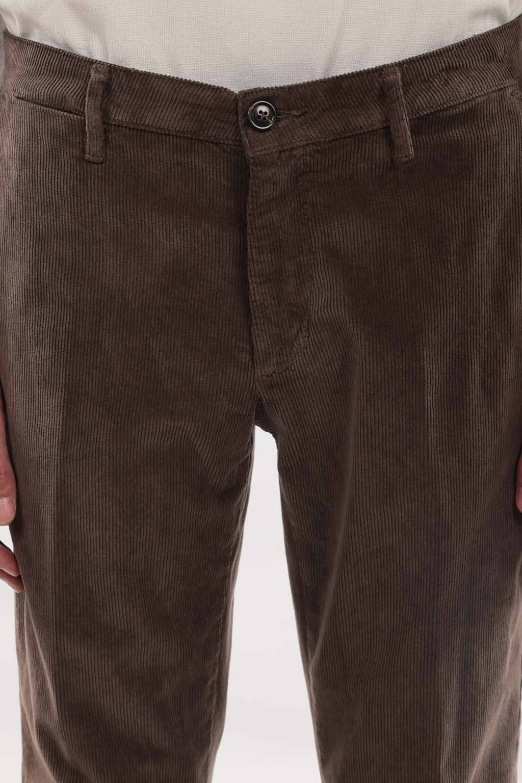 Pantalone in caldo cotone velluto