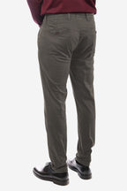 Pantalone in raso di cotone caldo