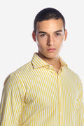 Camicia in riga extra larga 100% cotone