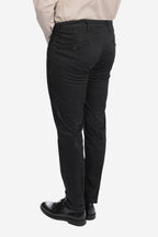 Pantalone in raso di cotone caldo