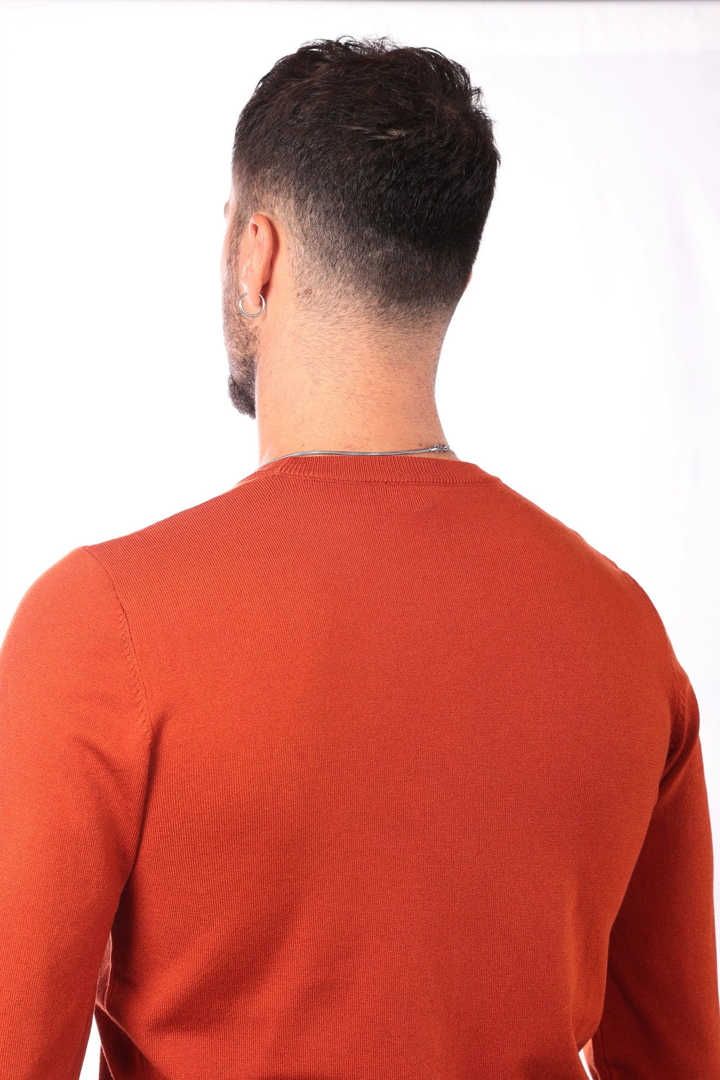 Maglia girocollo in viscosa