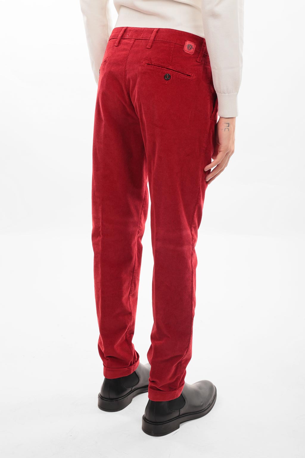 Pantalone in caldo cotone velluto