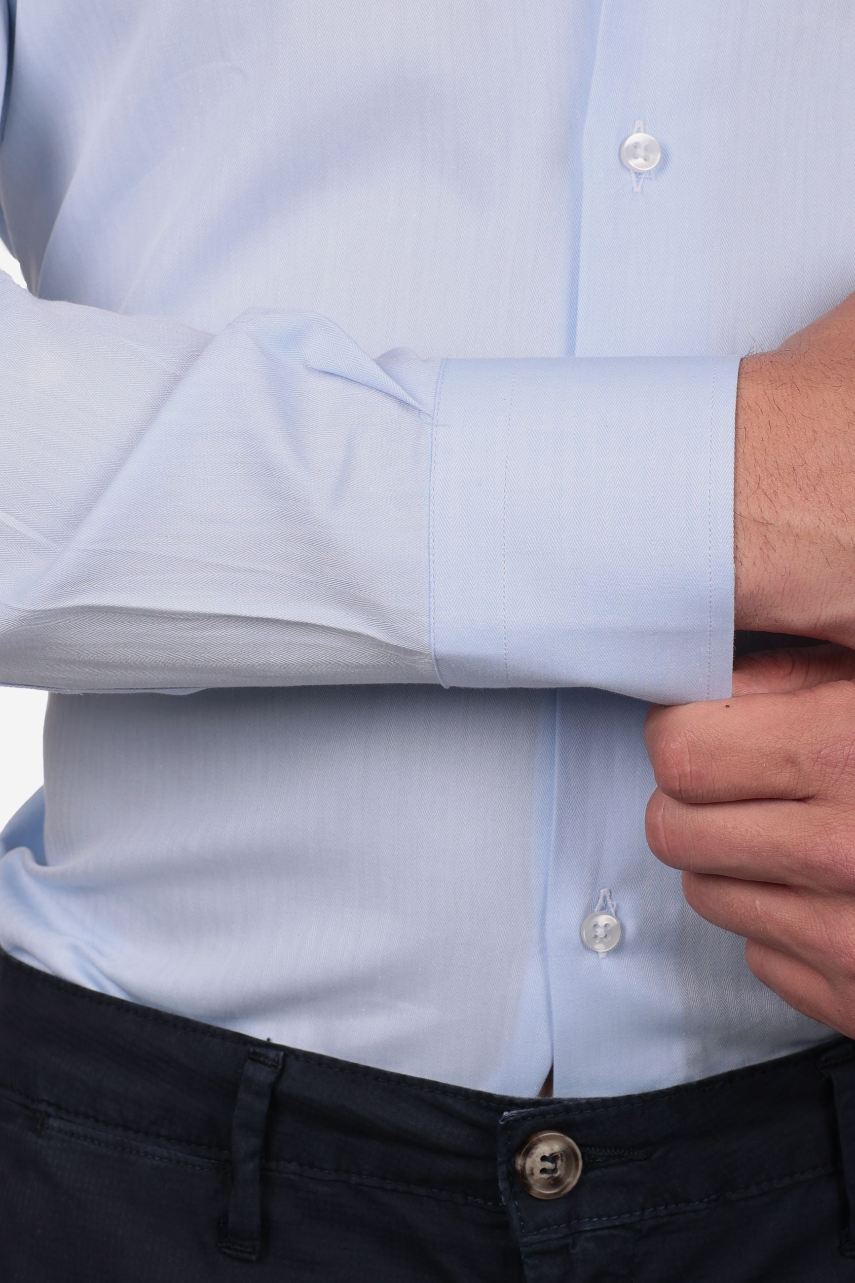 Camicia spiga 100% cotone