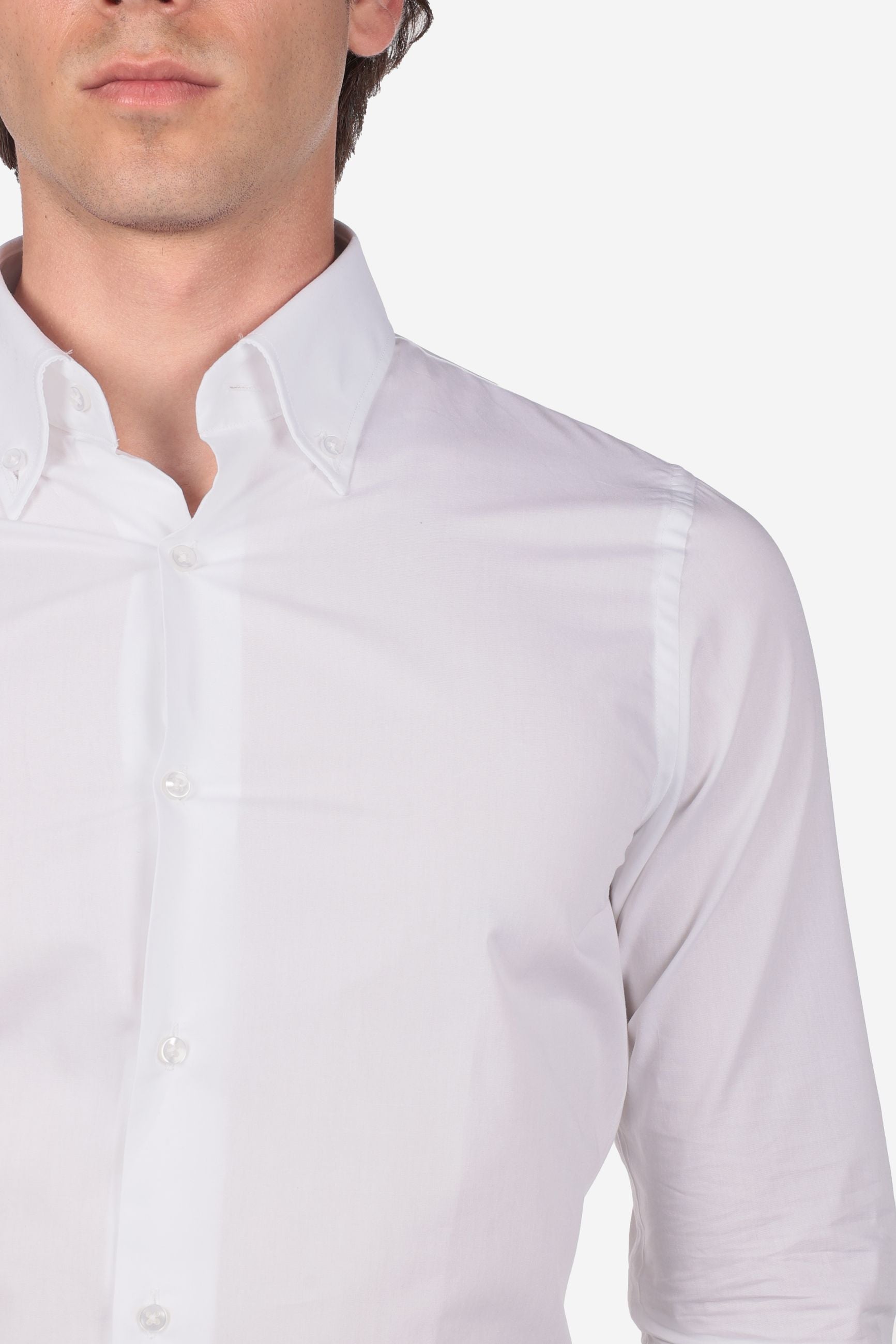 Camicia 100% cotone botton down twill