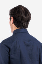 Camicia 100% lino in tinta unita di Sorrento