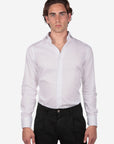 Camicia spiga 100% cotone