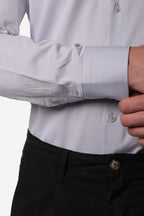 Camicia 100% cotone tinta unita