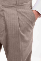 Pantalone spigato classico da abito
